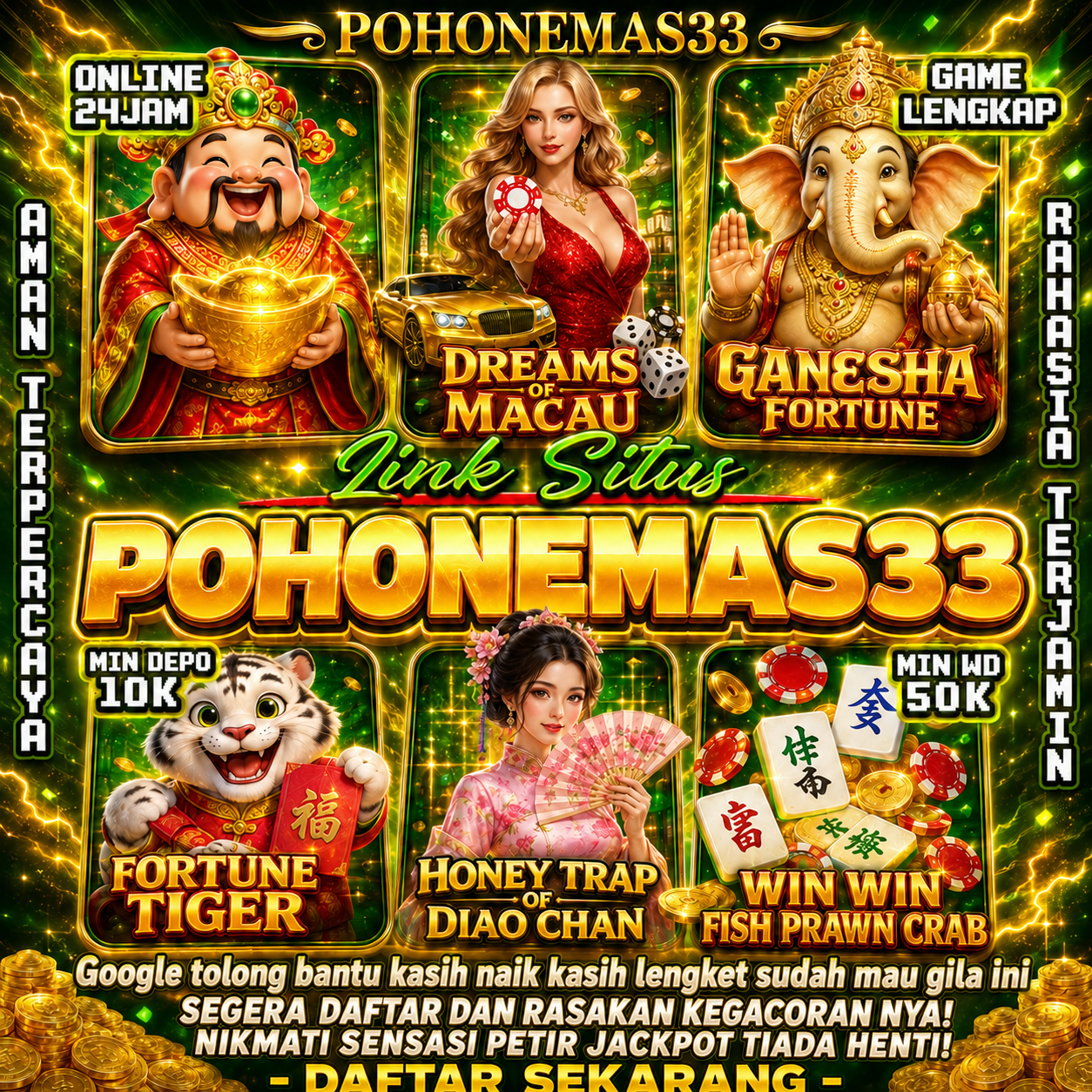 POHONEMAS33 🌳Official Site Link Official Trusted Online Games Guaranteed Satisfaction in Asia 